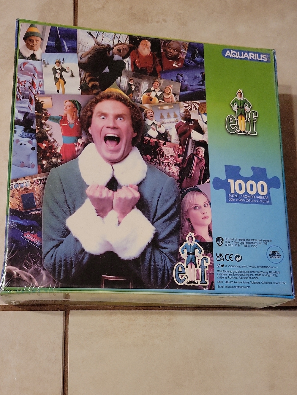 New Elf Movie 1000 Piece Puzzle
